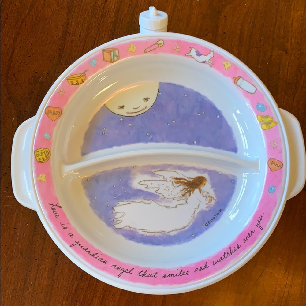 Flavia One Little Child 4 pc melamine infant set❣️ - Picture 2 of 5